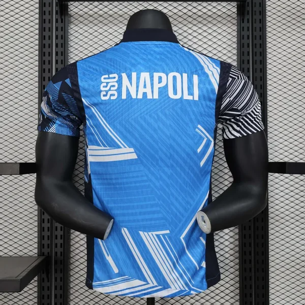 2024/2025 Player Version Napoli Pre-Match Training Suit Soccer Jersey 1:1 Thai Quality