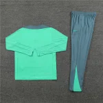2024/2025 Tottenham Half-Pull Training Suit Wear Light Green Football Shirt 1:1 Thai Quality