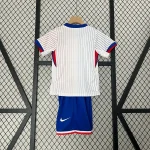 2024 France Away Football Shirt 1:1 Thai Quality Kids Size