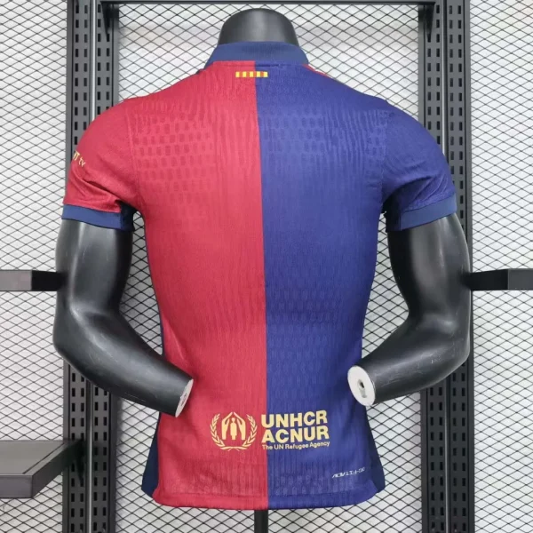 2024/2025 Player Version Barcelona Home Football Shirt 1:1 Thai Quality (With Sponsor)