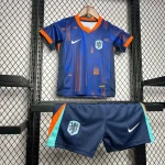 2024 Netherlands National Team Away Football Shirt 1:1 Thai Quality Kids Size