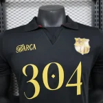 2024/2025 Player Version Barcelona Yamal Kopa Award Commemorative Edition Black Football Shirt 1:1 Thai Quality