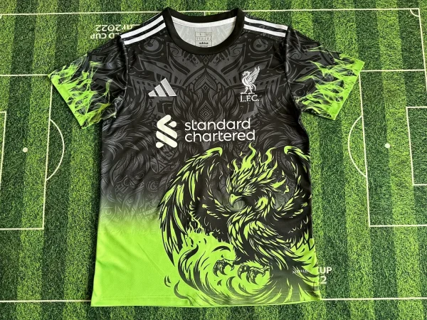 2024/2025 Liverpool Special Edition Green Black Soccer Jersey 1:1 Thai Quality