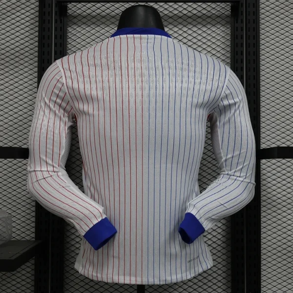 2024 Player Version Long Sleeve France Away Football Shirt 1:1 Thai Quality