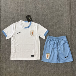 2024 Uruguay National Team Away Soccer Jersey 1:1 Thai Quality  Kids Size