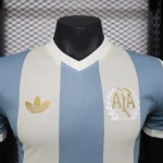 2024  Player Version Argentina National 50Th Anniversary Edition Soccer Jersey 1:1 Thai Quality