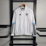 2023/2024 Arsenal Soccer Windbreaker White