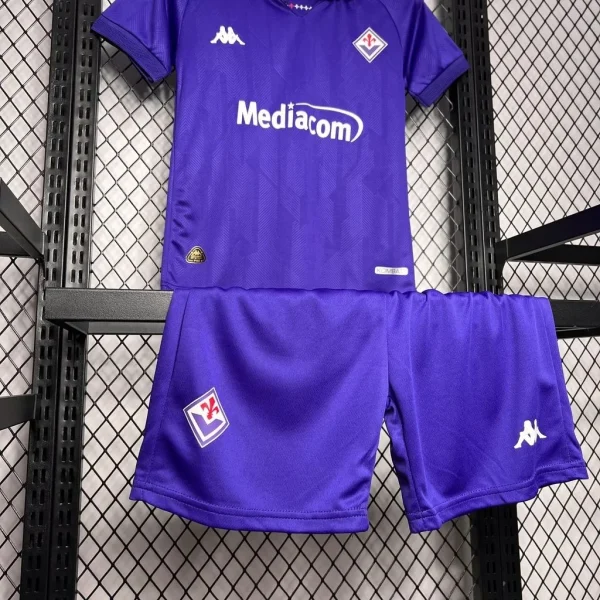 2024/2025 Fiorentina Home Football Shirt 1:1 Thai Quality Kids Size