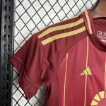 2024/2025 Roma Home Soccer Jersey 1:1 Thai Quality Kids Size