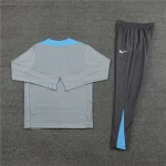 2024/2025 Tottenham Half-Pull Training Suit Light Grey Football Shirt 1:1 Thai Quality