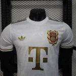2025/2026 Player Version Bayern Munich 125th Anniversary Edition White Football Shirt 1:1 Thai Quality