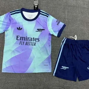 2024/2025 Arsenal Third Away Football Shirt 1:1 Thai Quality Kids Size