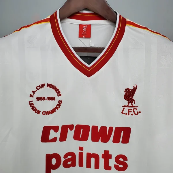 1985/1986 Retro Liverpool Football Shirt Third Away 1:1 Thai Quality