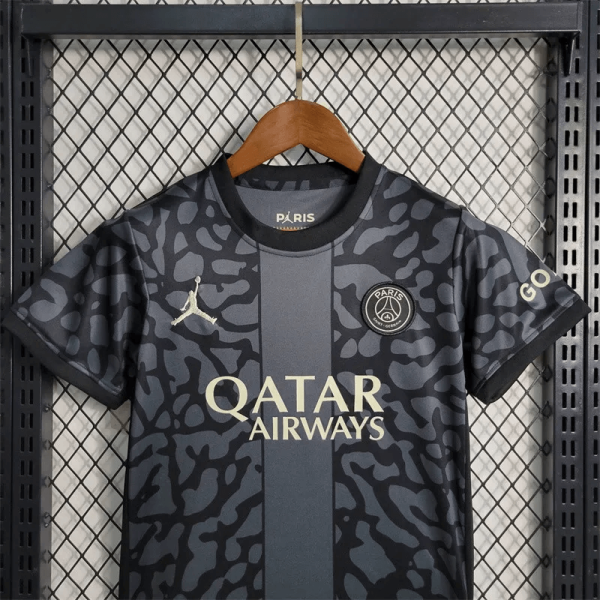 2023/2024 psg Paris Saint-Germain Second Away Football Shirt 1:1 Thai Quality Kids Size