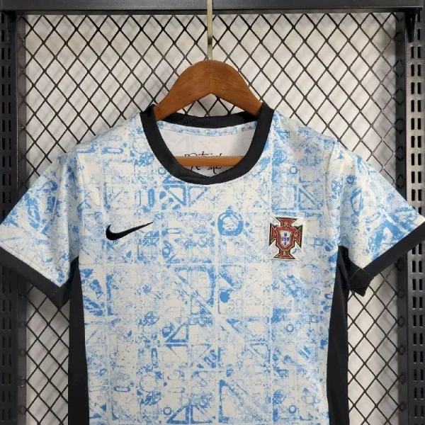 2024 Portugal Away Football Shirt 1:1 Thai Quality Kids Size