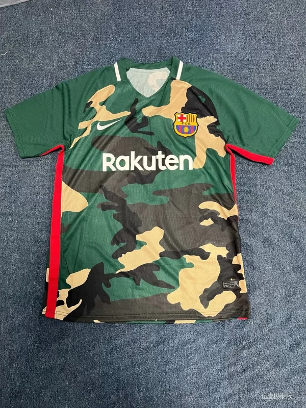 2024/2025 Barcelona Camouflage Training Suit Football Shirt 1:1 Thai Quality