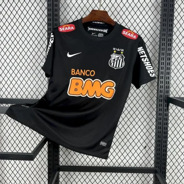 2013 Santos Special Edition Black Football Shirt 1:1 Thai Quality