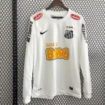 2013 Retro Long Sleeve Santos Home Football Shirt 1:1 Thai Quality