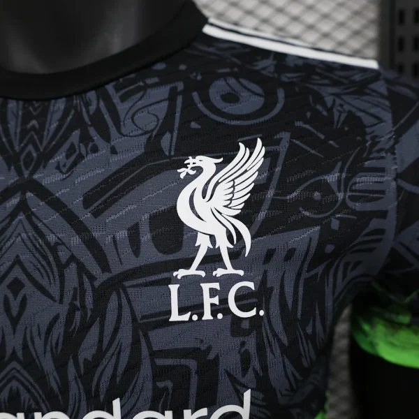 2024/2025 Player Version Liverpool Special Edition Green Black Soccer Jersey 1:1 Thai Quality