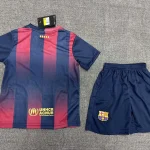 2025/2026 Barcelona Home Football Shirt 1:1 Thai Quality Kids Size