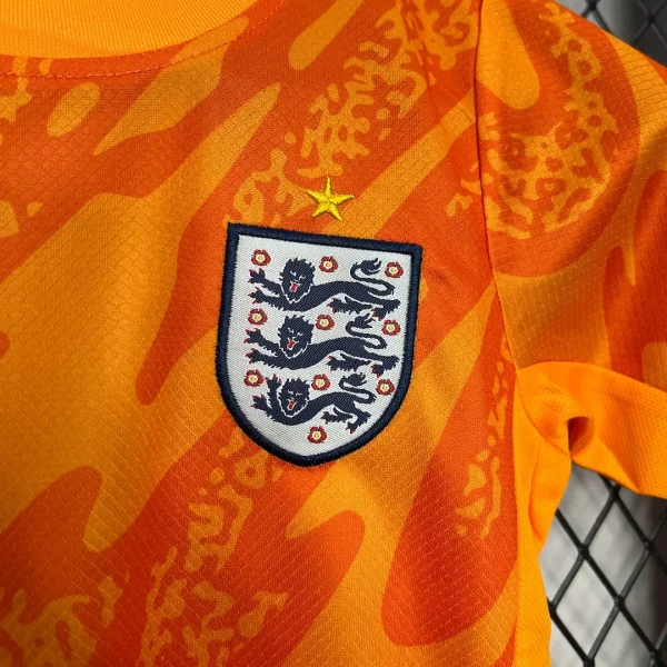 2024 England Goalkeeper Football Shirt 1:1 Thai Quality Kids Size