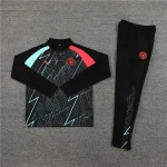 2023/2024 Manchester City Half-Pull Training Suit Black Camouflage football shirt 1:1 Thai quality