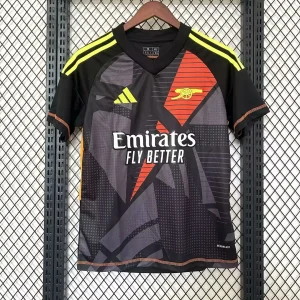 2024/2025 Arsenal Goalkeeper Orange And BlackFootball Shirt 1:1 Thai Quality