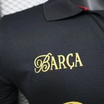 2024/2025 Player Version Barcelona Yamal Kopa Award Commemorative Edition Black Football Shirt 1:1 Thai Quality