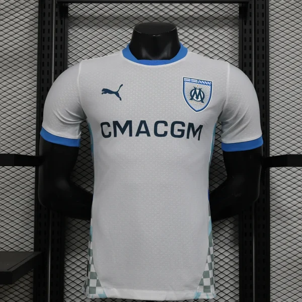 2024/2025 Player Version Olympique de Marseille Home Football Shirt 1:1 Thai Quality