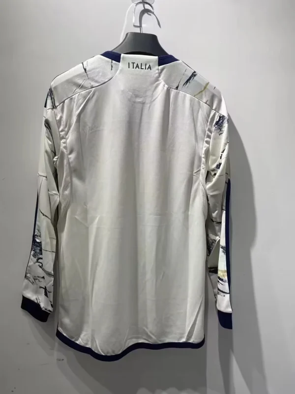 2023/2024 long sleeve Italy Away Soccer Shirt 1:1 Thai quality