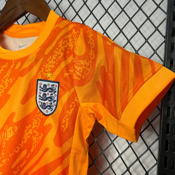2024 England Goalkeeper Football Shirt 1:1 Thai Quality Kids Size