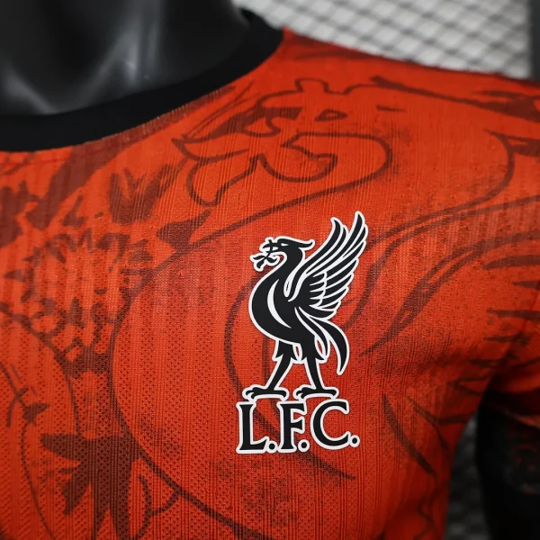 2024/2025 Player Version Liverpool Special Edition Orange Soccer Jersey 1:1 Thai Quality