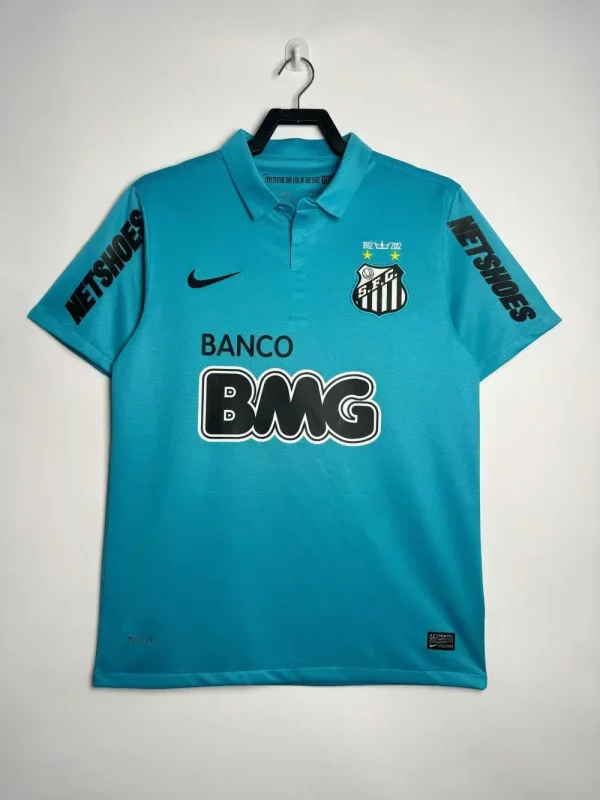2012/2013 Retro Santos Second Away Blue Football Shirt 1:1 Thai Quality