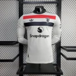 2024/2025 Player Version Manchester United Third Away Long Sleeve Football Shirt 1:1 Thai Quality