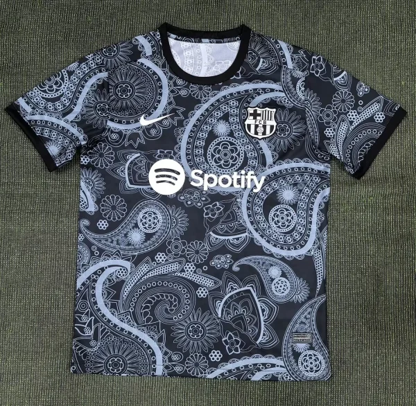 2024/2025 Barcelona Training Suit Black Football Shirt 1:1 Thai Quality