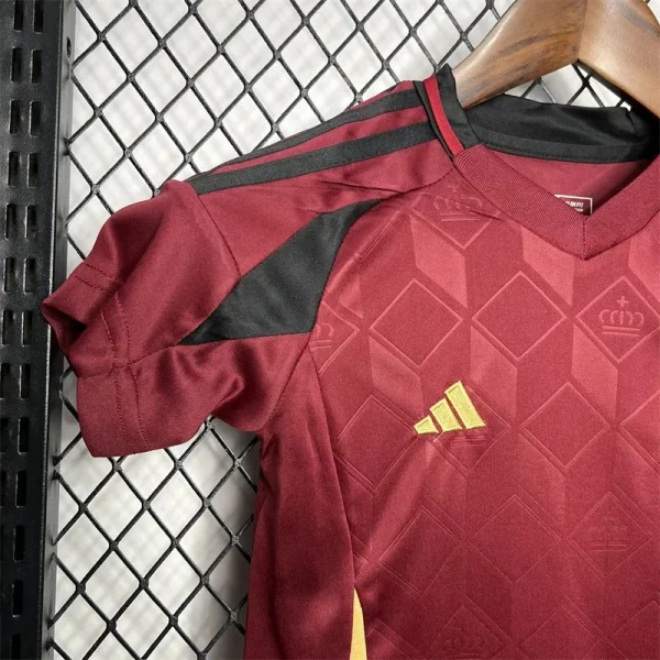 2024 Belgium National Team Home Football Shirt 1:1 Thai Quality Kids Size