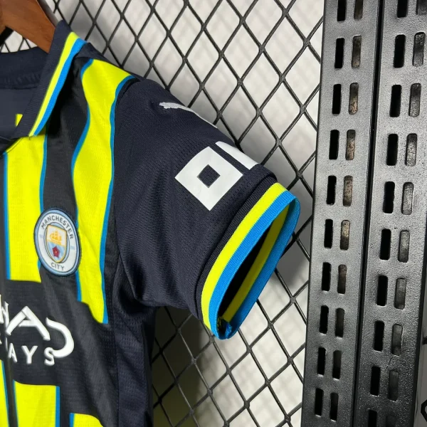 2024/2025 Manchester City Away Football Shirt 1:1 Thai Quality Kids Size