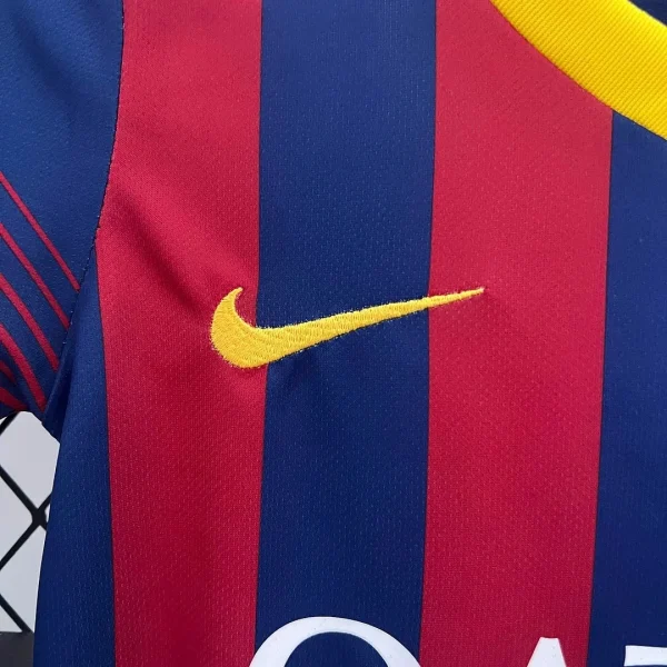 2013/2014 Retro Barcelona Home Football Shirt 1:1 Thai Quality Kids Size