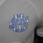 2024/2025 Player Version Olympique de Marseille 125th Anniversary Edition White Football Jersey 1:1 Thai Quality