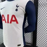 2024/2025 Player Version Tottenham Home Long Sleeve Football Shirt 1:1 Thai Quality