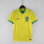 2022 World Cup Brazil Home Soccer Jersey