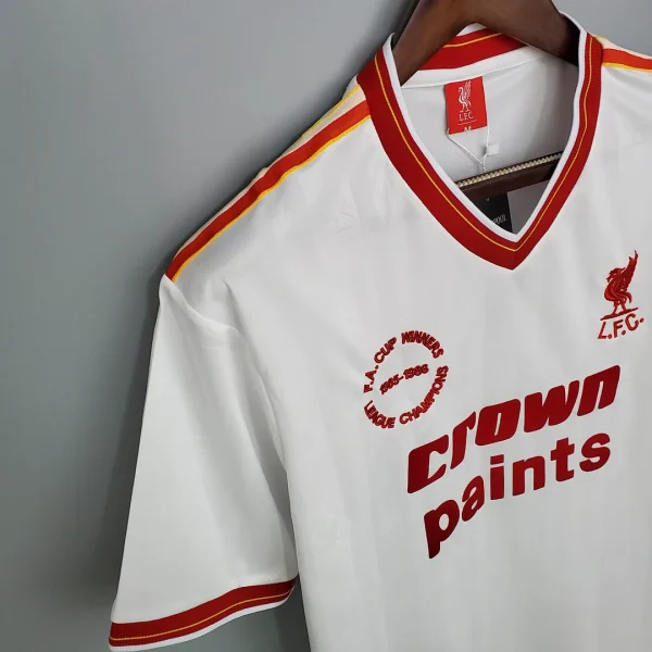 1985/1986 Retro Liverpool Football Shirt Third Away 1:1 Thai Quality