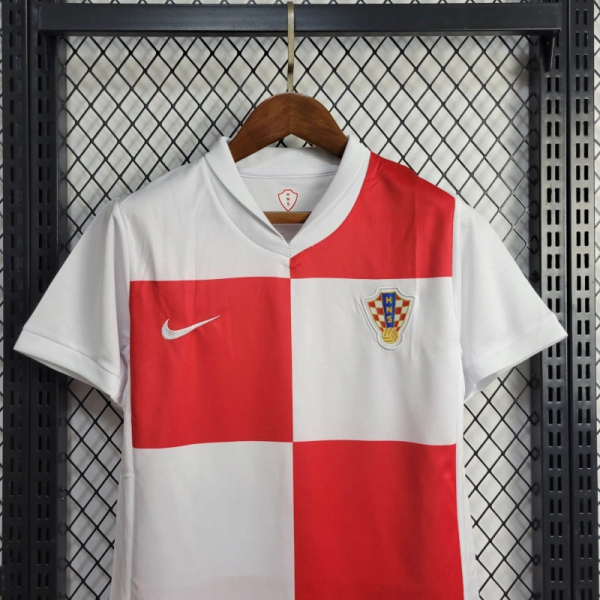 2024 Croatia National Team Home Football Shirt 1:1 Thai Quality Kids Size