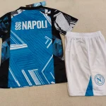 2024/2025 Napoli Pre-Match Training Suit Soccer Jersey 1:1 Thai Quality Kids Size