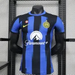 2023/2024 Player advertising Version Inter Milan Home Football Jersey 1:1 Thai Quality