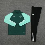 2023 Algeria National Team Half-Pull Training Suit Green Shirt