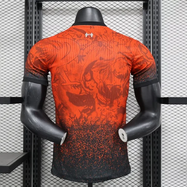 2024/2025 Player Version Liverpool Special Edition Orange Soccer Jersey 1:1 Thai Quality