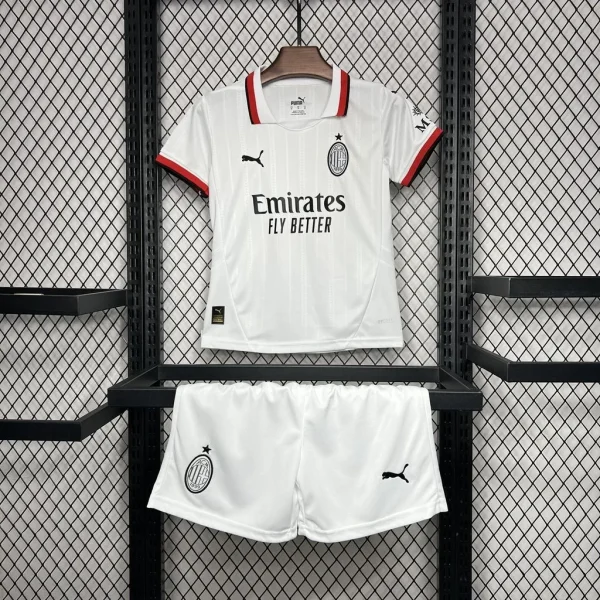2024/2025 AC Milan Away Football Shirt 1:1 Thai Quality Kids Size