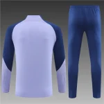 2023/2024 Tottenham Half-Pull Training Suit Purple Football Shirt 1:1 Thai Quality