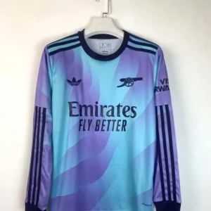 2024/2025 Long Sleeve Arsenal Third Away Football Shirt 1:1 Thai Quality